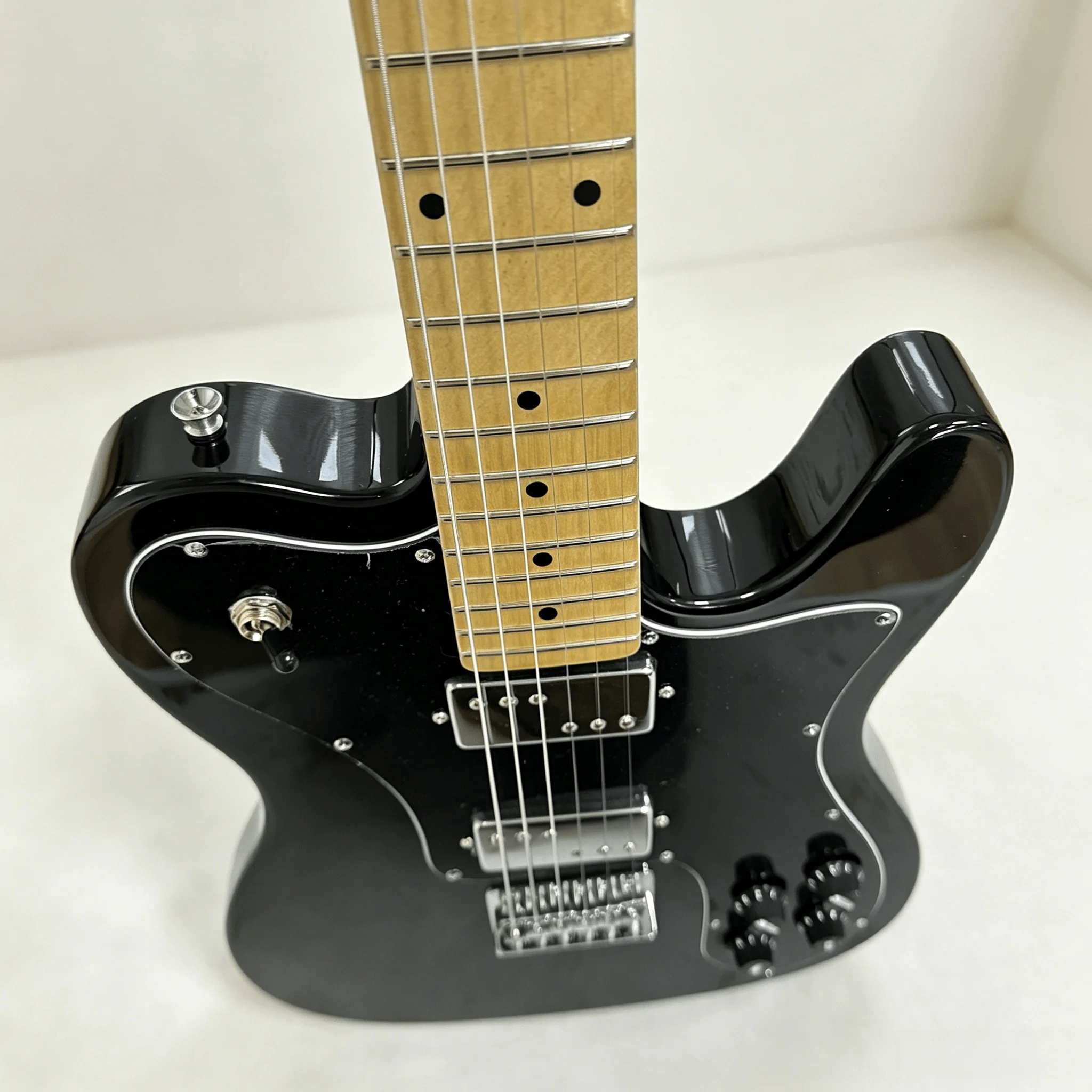 ブラックスタイルエレキギター HH ハムバッカーピックアップ - Dobro Resonator Guitar のレビューと価格