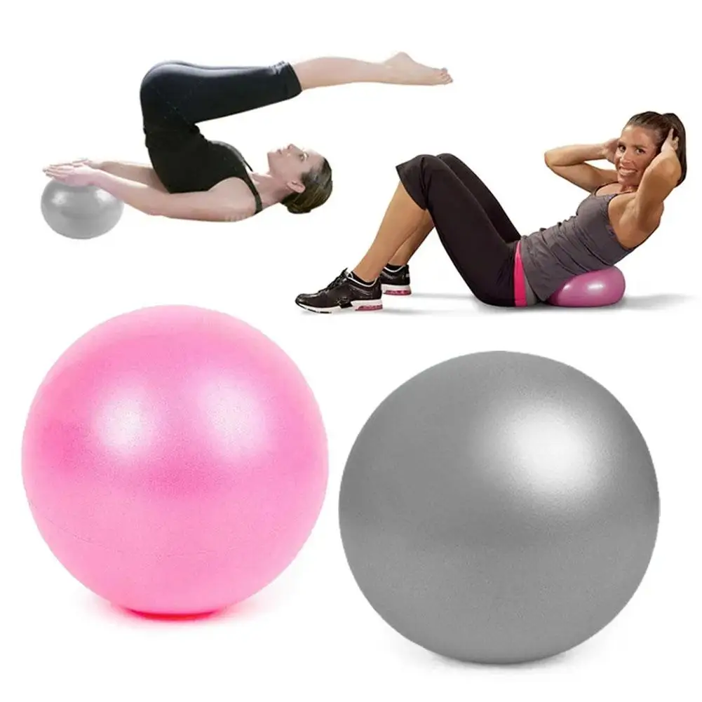 25cm Yoga Ball Pilates Balls Fitness Anti Burst Pregnancy Exercise Indoor Supplies Training Household Balls PVC S6C4