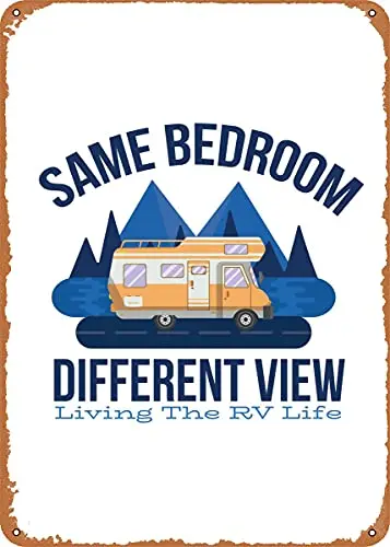 

Цитата RV Life, винтажный вид, металлический знак, патент, художественные принты, ретро подарок, 8x12 дюймов