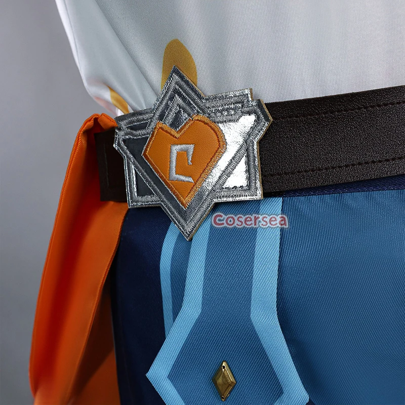 Cosersea Bennett Cosplay Costume Game Genshin Impact Bennett Role Play Halloween Men Uniform Carnival Party Suit Outfit Fullset - Image 4