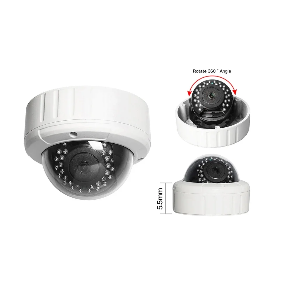 Loosafe 32CH 5MP NVR Kit Sistema de cámaras de seguridad Kit de grabadora de videovigilancia CCTV para exteriores