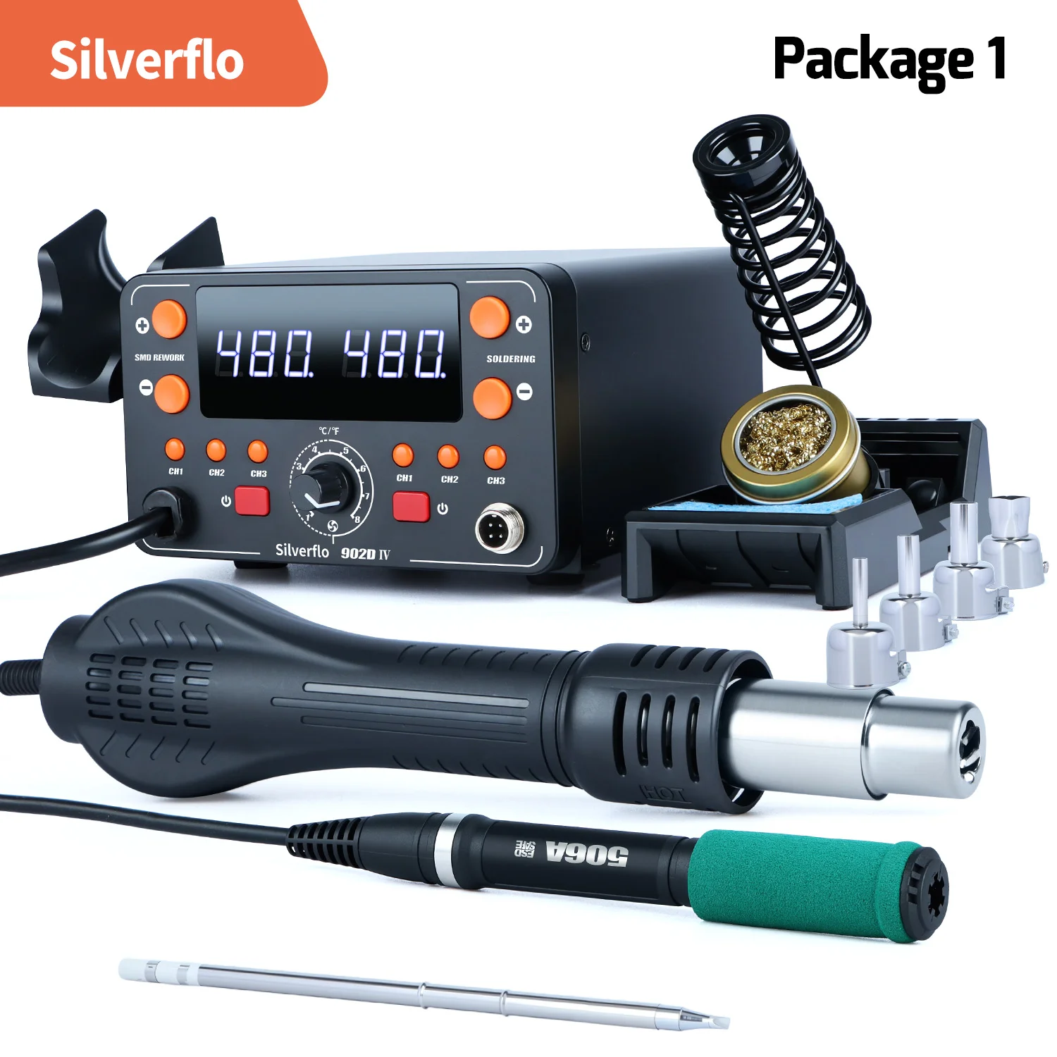 Soldering Station Iron Pencil Replacement For KADA 852D+, 909D, 936, 937, 8586D, 898D Models