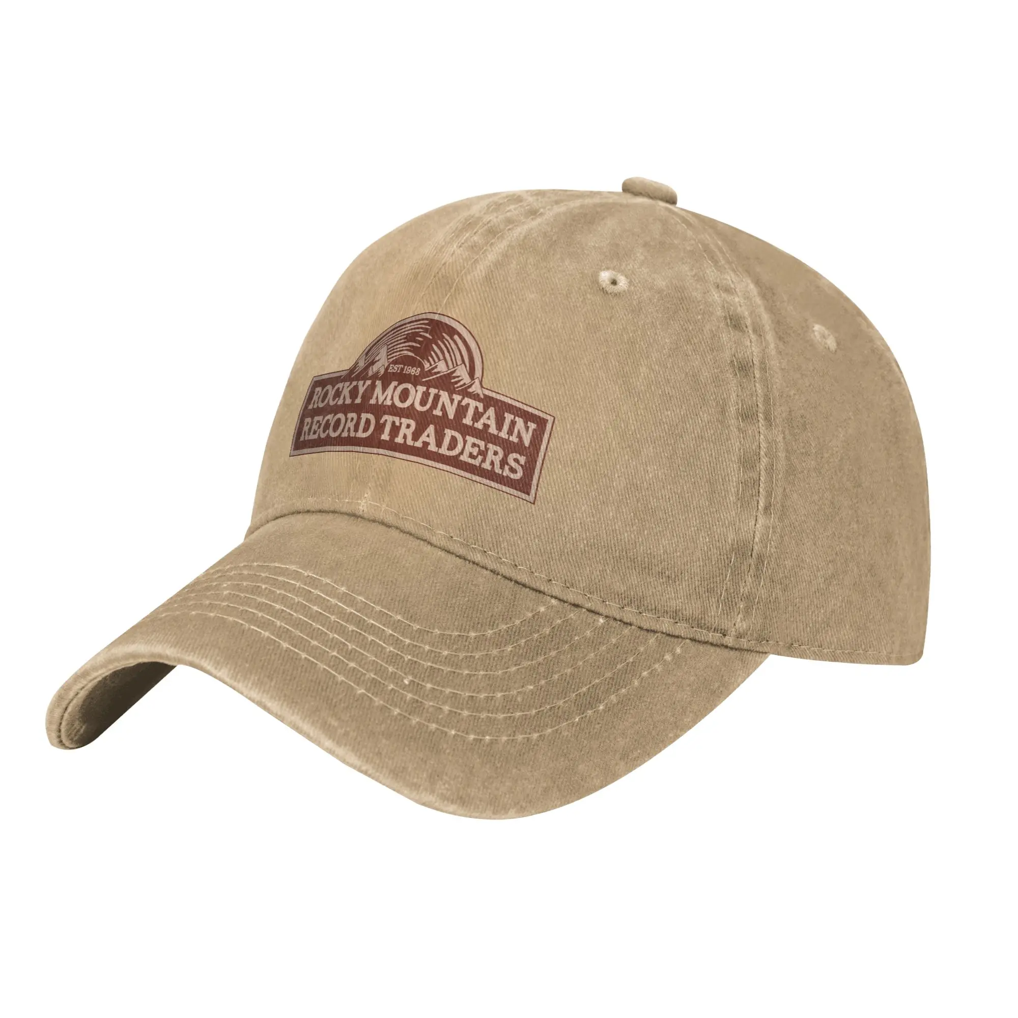 Fashion Rocky Mountain Record Traders Logo - Life is Strange  True Colours baseball cap  Prevents Head Tightness Men's Cap