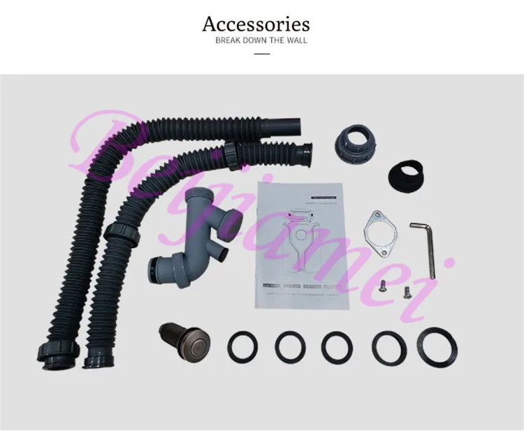 Измельчитель пищевых отходов, кухонная дробилка для мусора, измельчитель, трехступенчатая шлифовка