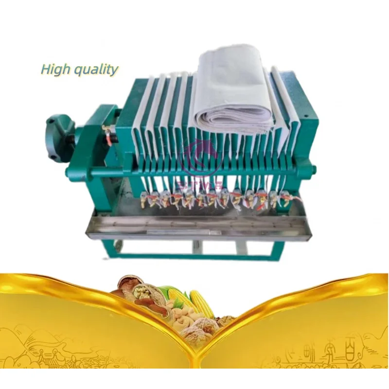 آلة تصفية الخردل الأوتوماتيكية حالة جديدة لوحة وإطار معدات زيت الطبخ #2