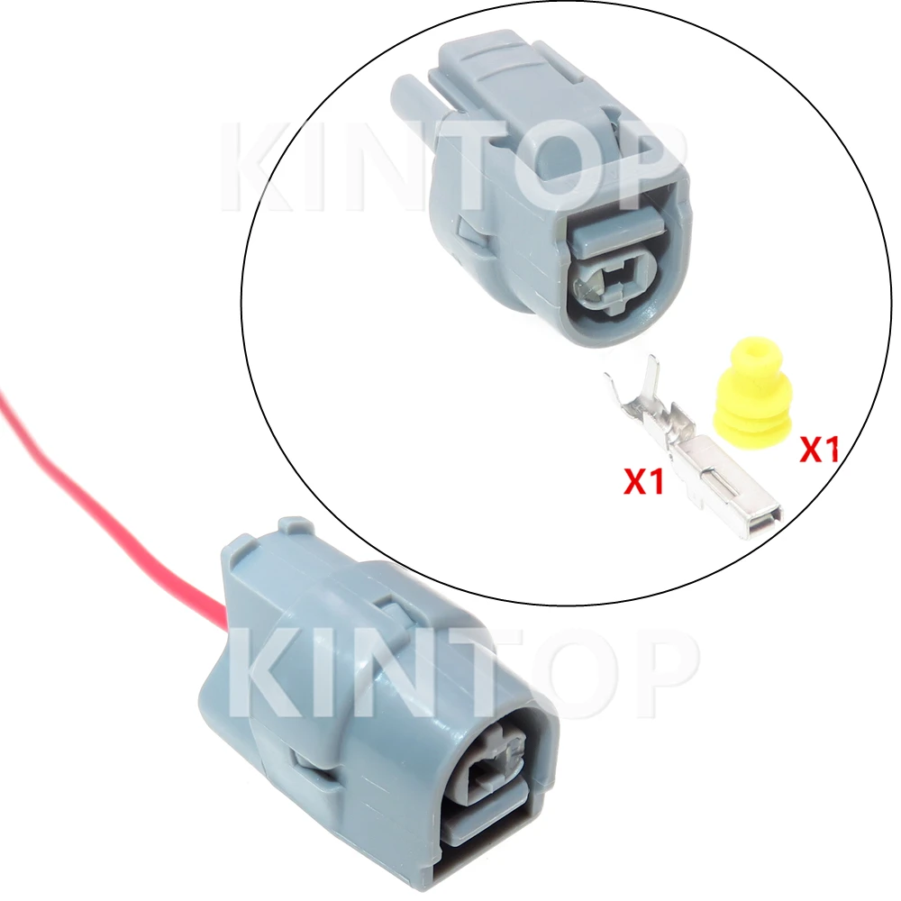 

1 Set 1 Pins Auto Water Temperature Sensor Cable Sealed Connector 90980-11428 6189-0445 Car Modification Socket Starter Parts