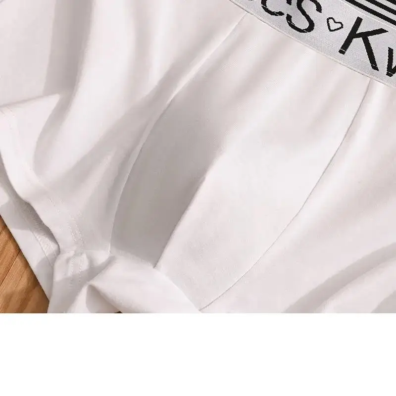 3Pcs Men\'s Boxer Shorts Cotton Underwear Solid Underpants Sexy Panties Male Breathbale Lingerie Plus Size L-6XL Wholesale Lots