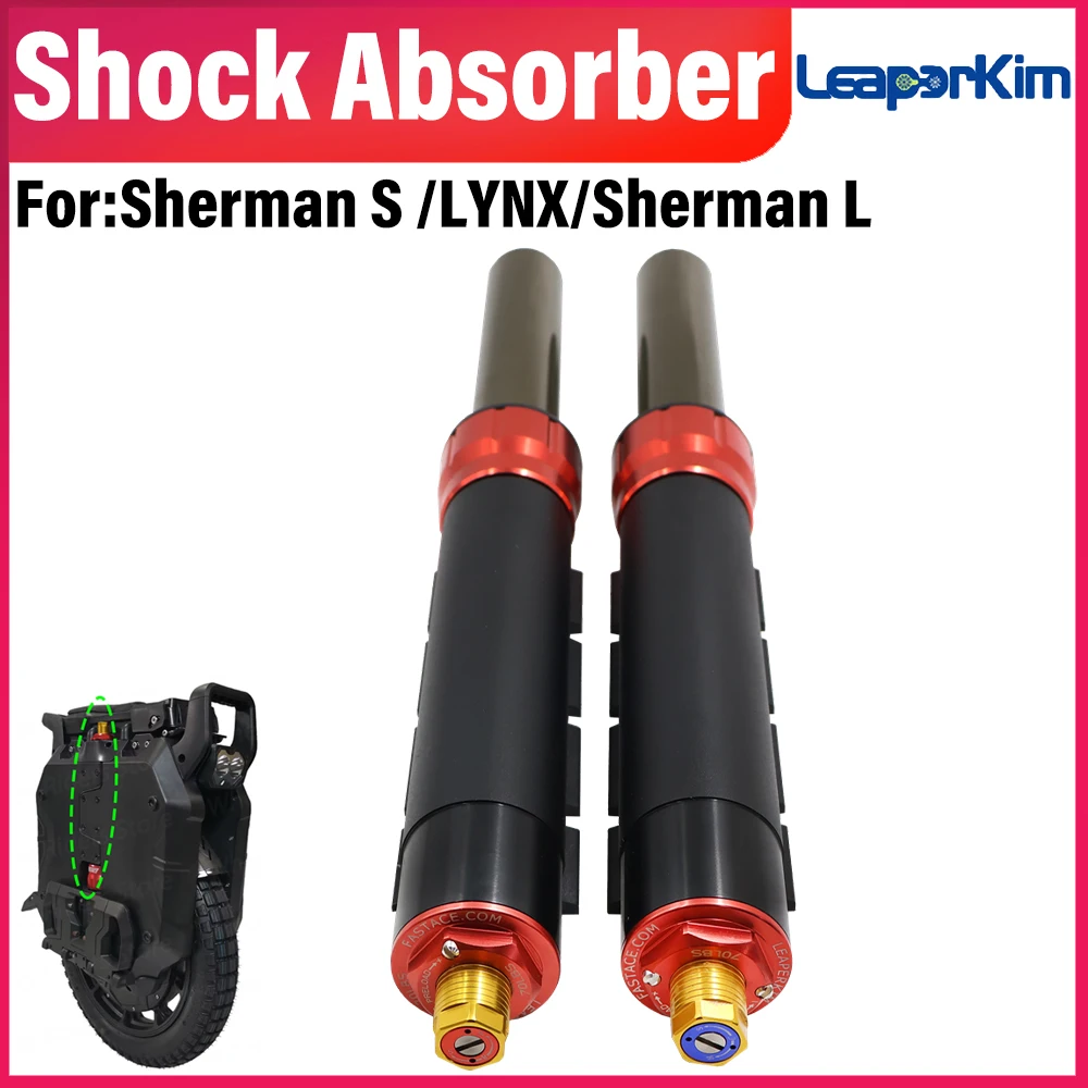 Leaperkim Sherman S /LYNX/Sherman L 58lbs 62lbs 66lbs 70lbs Suspension Shock-Absorbing Unicycle R Rebound C Compression Damping