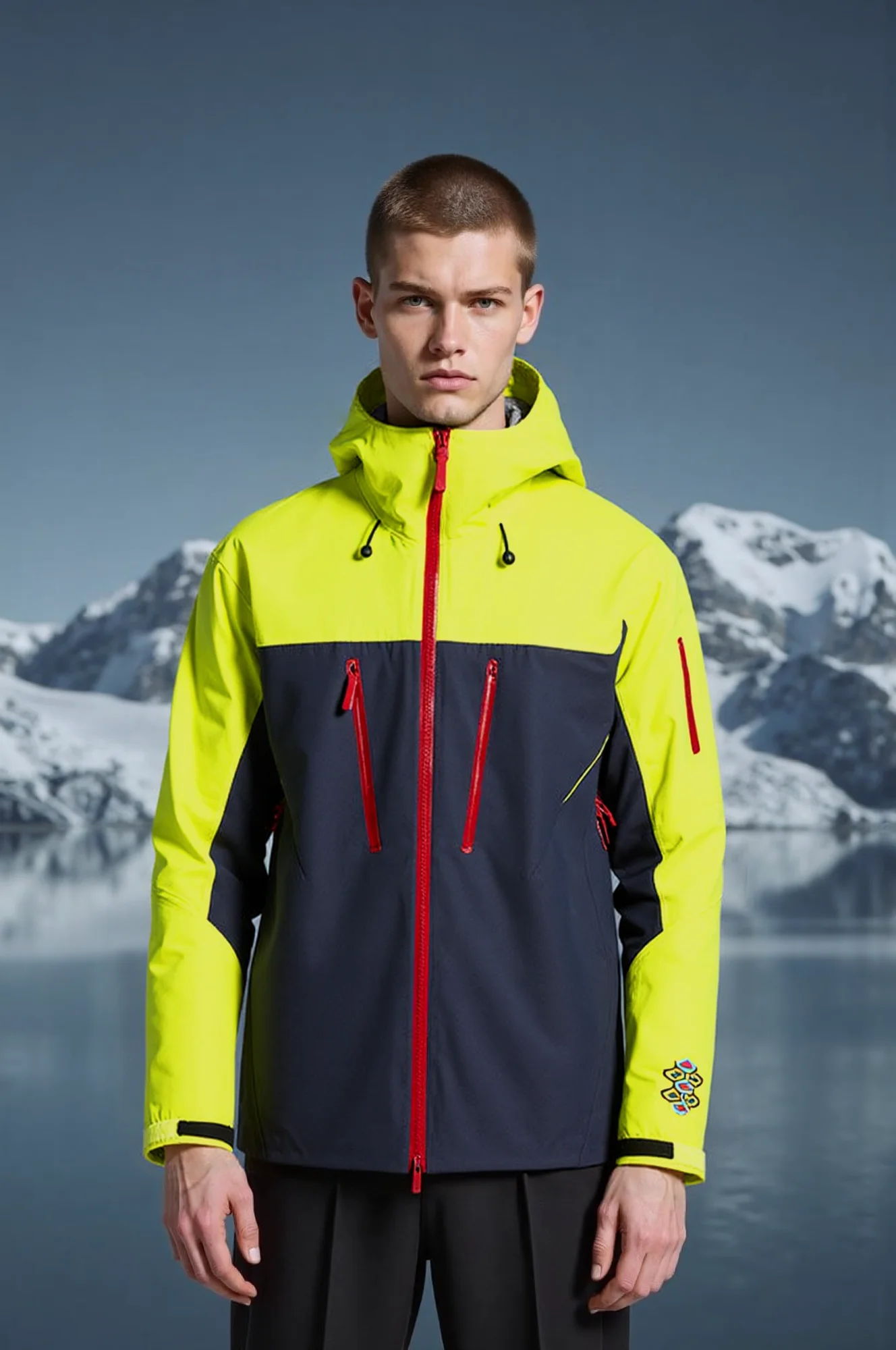 

EiAO Storm Jacket Outdoor Fashion All-in-one Fishing Men's Travel Camping Sports Skiing Storm Climbing Trend Storm Jacket