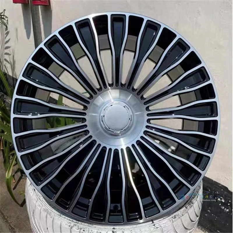 

Good Quality Car Wheels 18 19 20 21 Inch 5X112 Black Machine Face T6061 Alloy Forged Wheels for Mercedes Benz Maybach S680 Rims