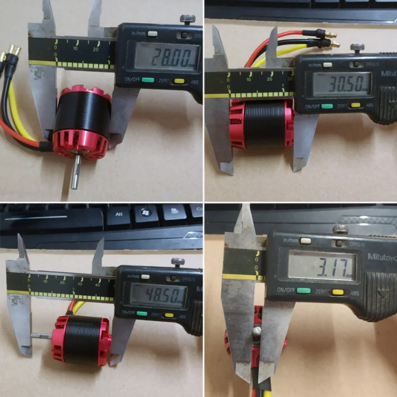 N2830 1300kv Metal Remote Control External Rotor Brushless Motor For A2212 4- Aircraft 1000kv External Rotor Brushless Motor