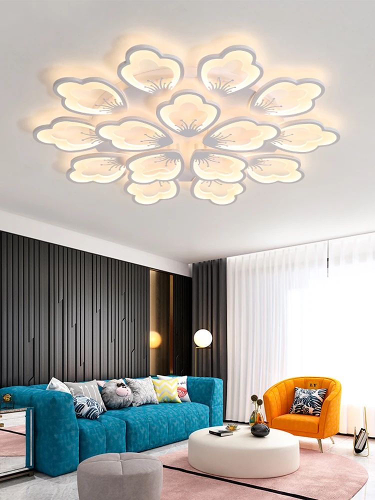 

Living room light ceiling light modern simple atmosphere full spectrum hall light headlight lighting package