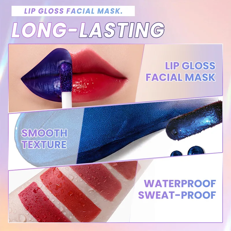 Peel Off Lip Stain Matte Tattoo Effect Waterproof Long Lasting Transfer Proof Easy Application Non Sticky for All Day Wear