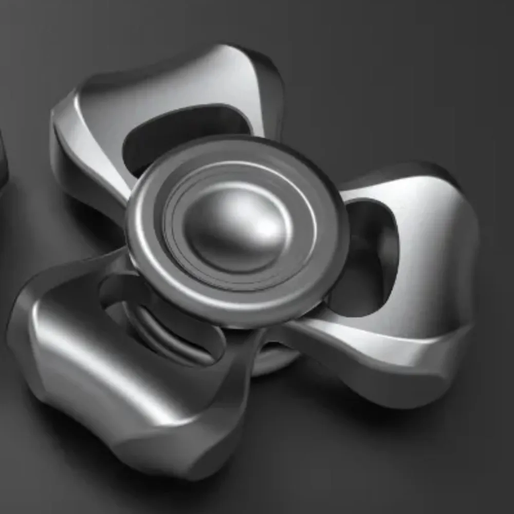 TS EDC Kiva Mini Fidget Spinner Antistress Novelty Toy Stainless Steel Stress Relief Toy Gyro Fidget Toys For Adults