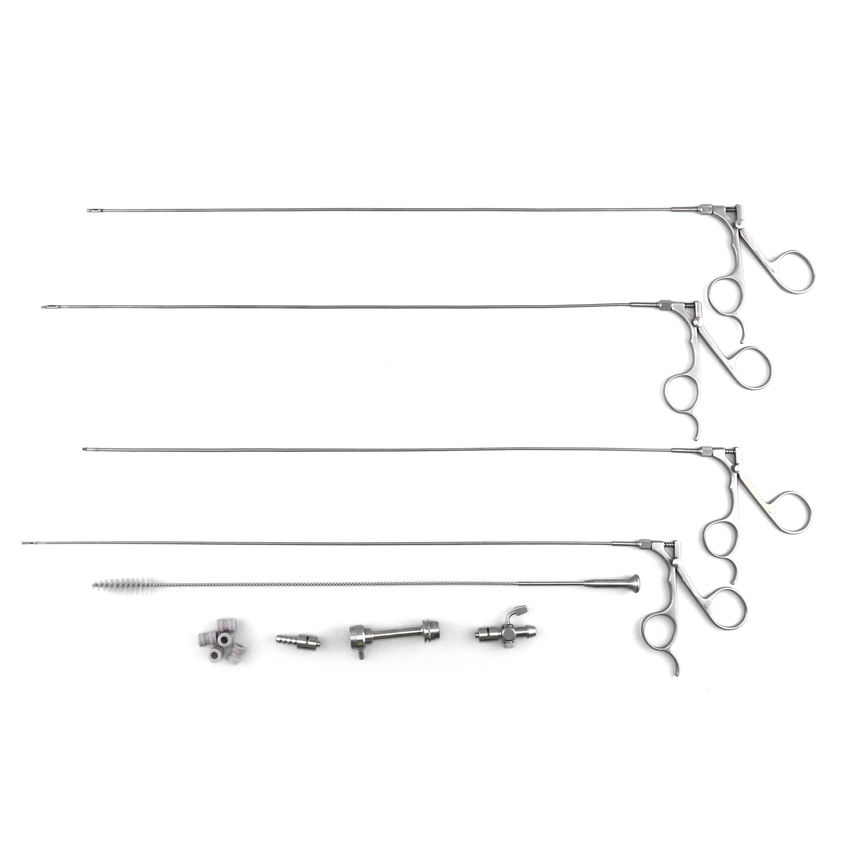 Peanut Shaped Head Tracheal Foreign Body Forceps Medical Tracheal  Instruments