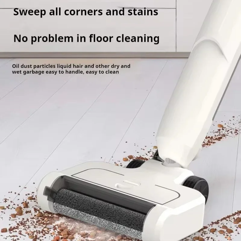 Household Cordless Wireless Washer Vacuum Floor Cleaner Water Spray 2000mAh Battery Mopping Cleaner Floor Cleaning