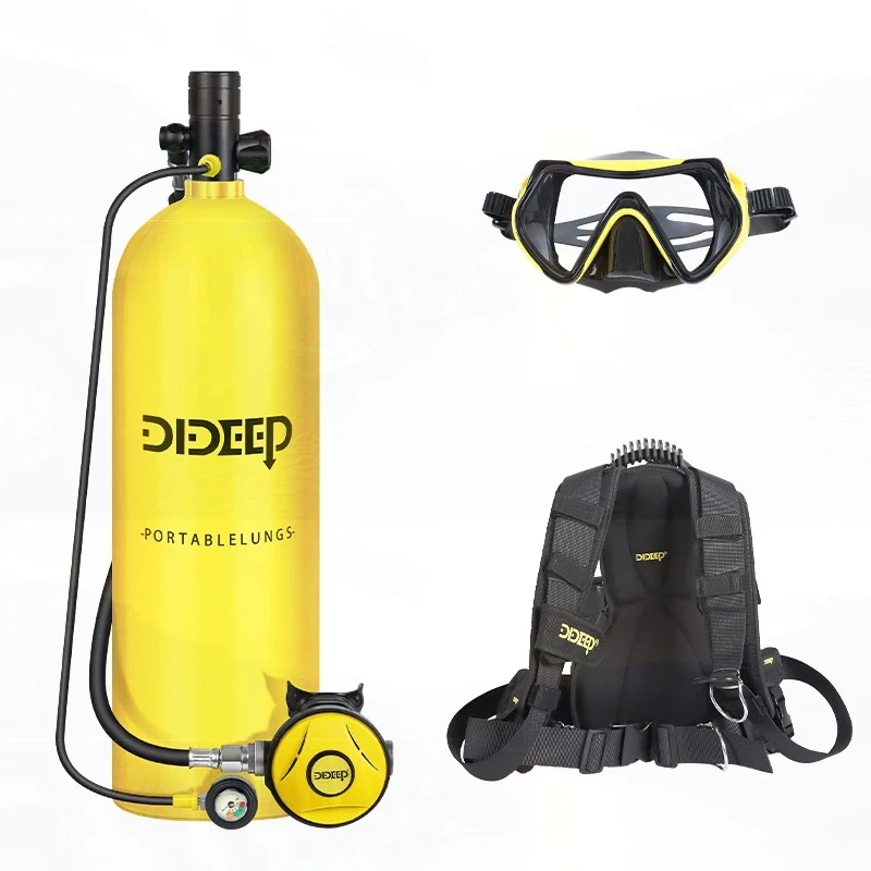 

4L Small Diving Cylinder 200bar Scuba Air Tank Breath Up to 60Mins With Glasses Diving Cylinder Kit