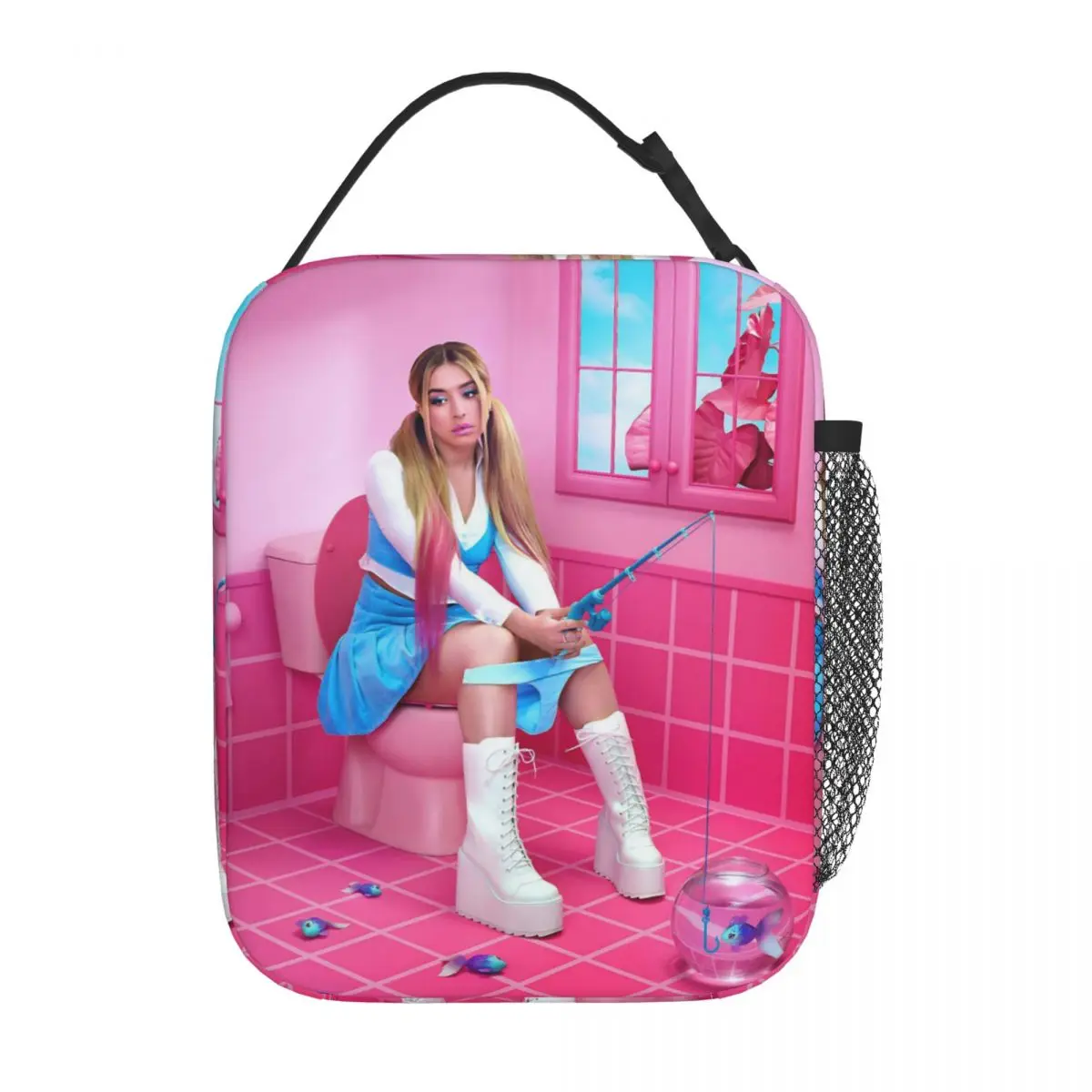 Music L-Lolas I-Indigos Insulated Lunch Bag Cooler Bag  Meal Container High Capacity Tote Lunch Box Men Women College Picnic