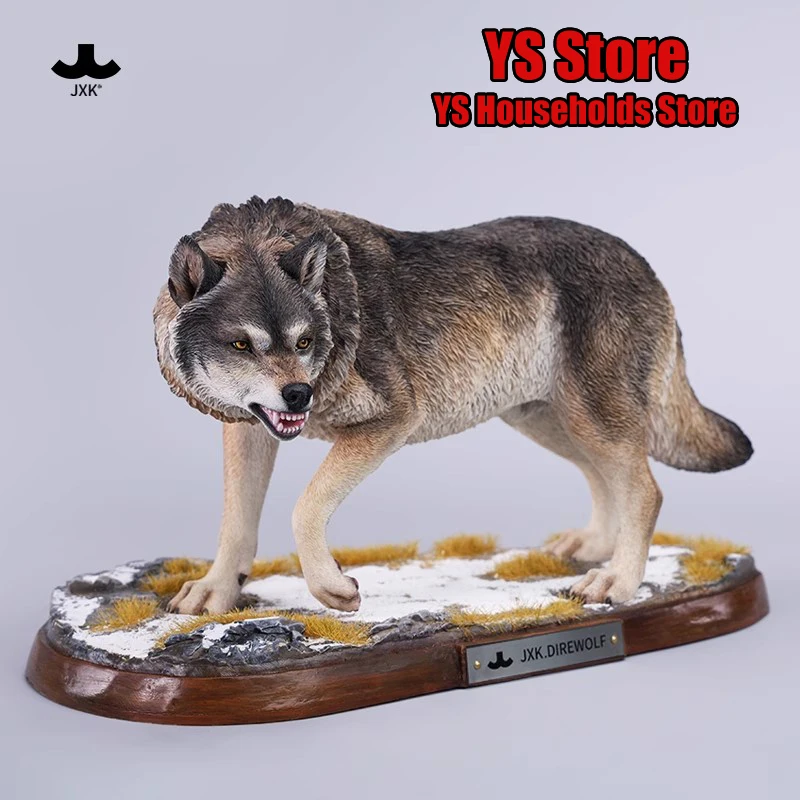 

JXK JXK242 1/6 фигурка Direwolf из смолы, имитация жестокого животного, модель игрушки, украшение дома, подарок для 12 дюймов, экшн-фигурка, орнамент