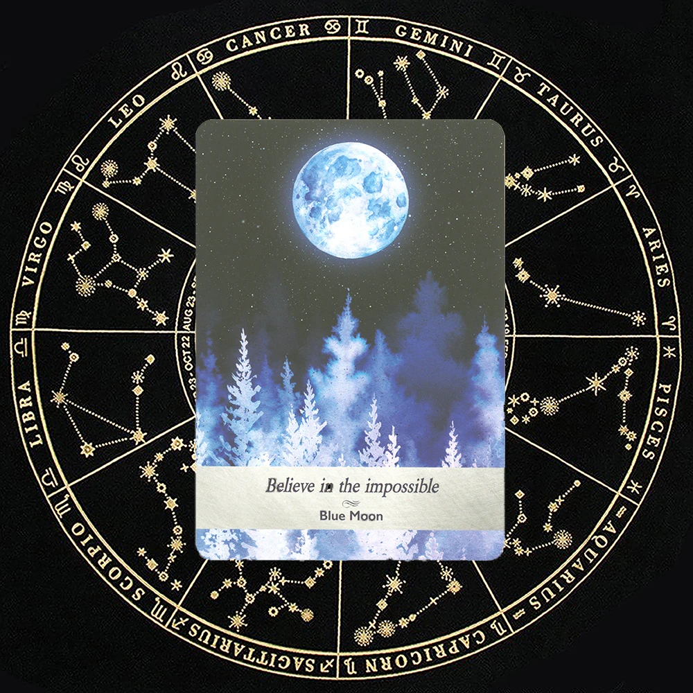 Connect with the Magic of the Moon: Moonology Divination Oracle Cards for Intuitive Guidance