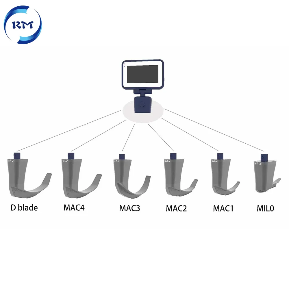 

China High Quality Visual Top Quality Reusable Disposable Fiber Optic Laryngoscope Endoscope