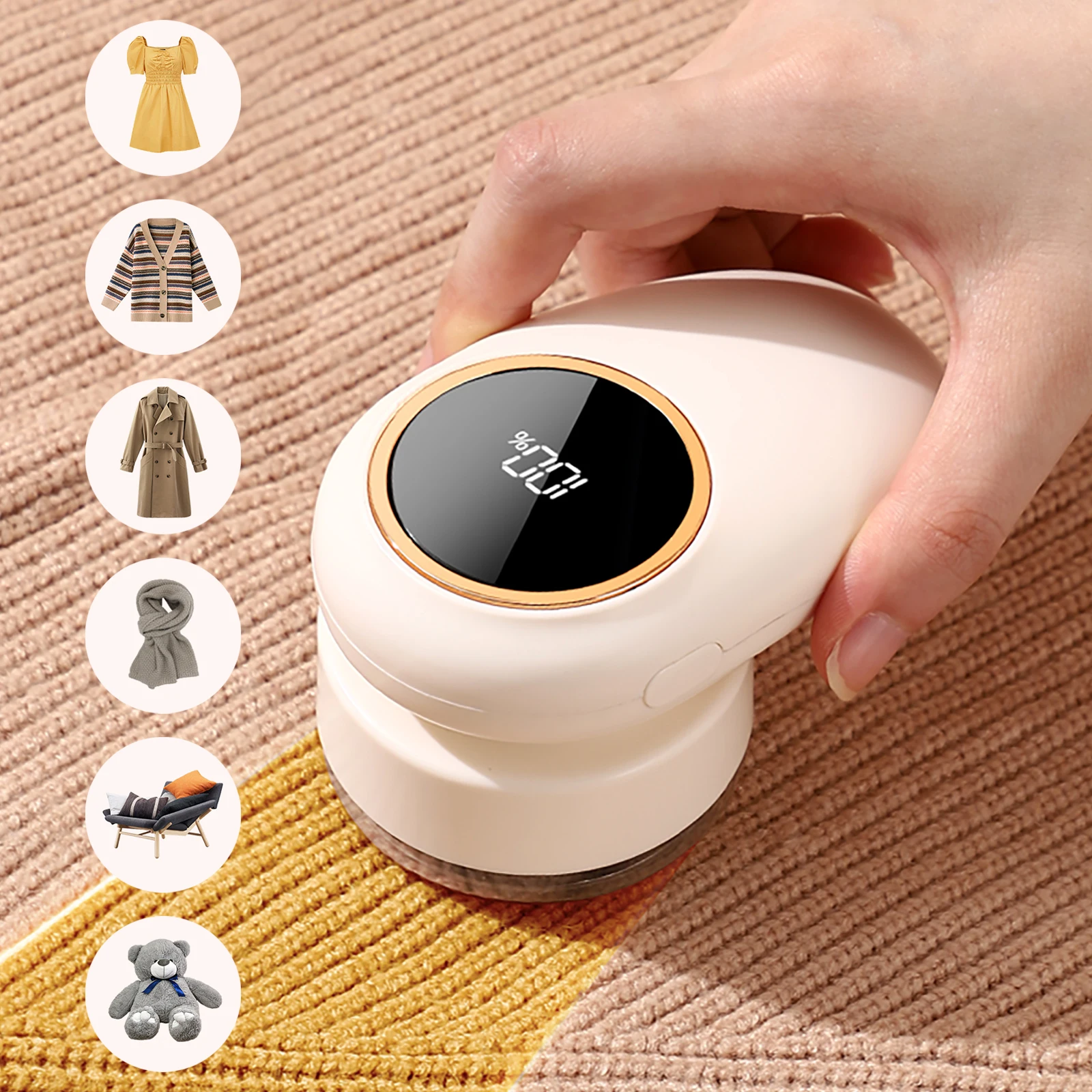 

ONEKA тканевая бритва для удаления ворса, перезаряжаемая бритва для ворса, триммер для свитера, удаление пуха, шарики для ворса, свитер, одеяло для дивана