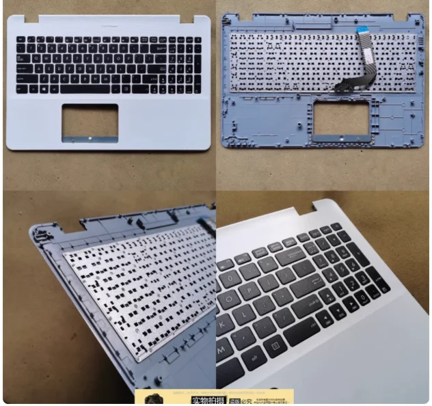 

Новый чехол для упора для рук для ноутбука США с клавиатурой для ASUS R542 A580 X542UR FL8000U