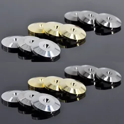 4 Pcs Speaker Pure Copper Spikes Pads Hifi Speaker Box Isolation Floor Stand Feet Cone Base Shoes Pad