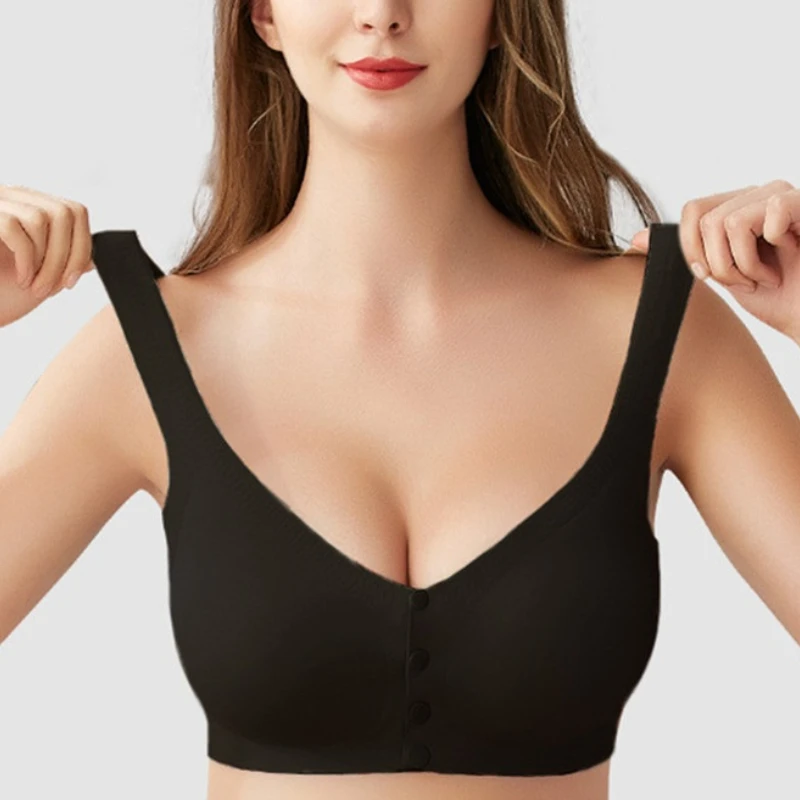 Sexy Seamless Front Buckle Bra For Women Female Underwear High Quality Women\'s Bra Without Underwire Bh Bralette Push Up Ladies