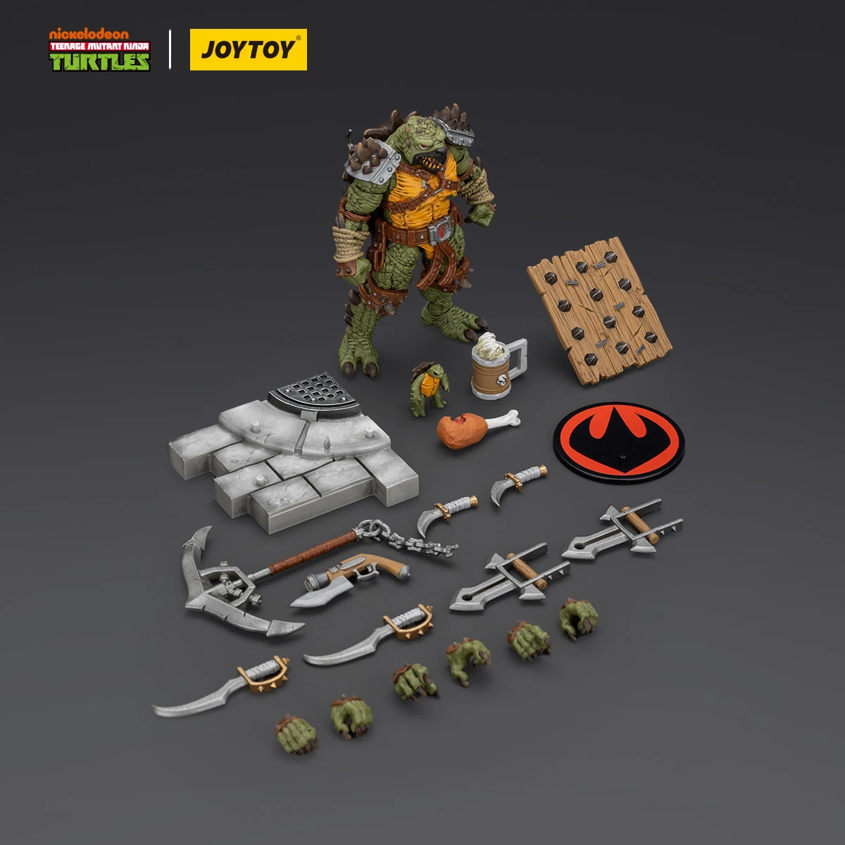 JOYTOY TMNT - Tokka Teenage Mutant Ninja Turtles Figurki Akcji Oryginalna Kolekcja GK Model Dekoracja Prezent Zestawy Garażowe Lalka