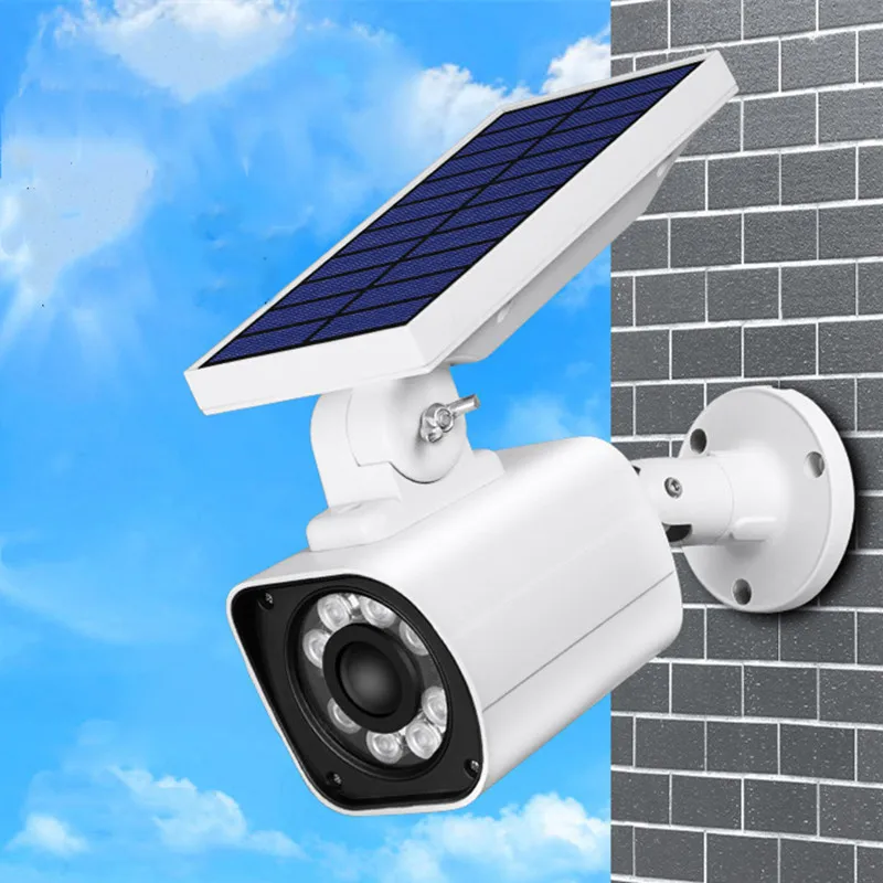 Solar Street Light Wall Lamp Simulation Monitoring Intelligent Control Human Sensor Induction Garden Lamp Searchlight Spotlight