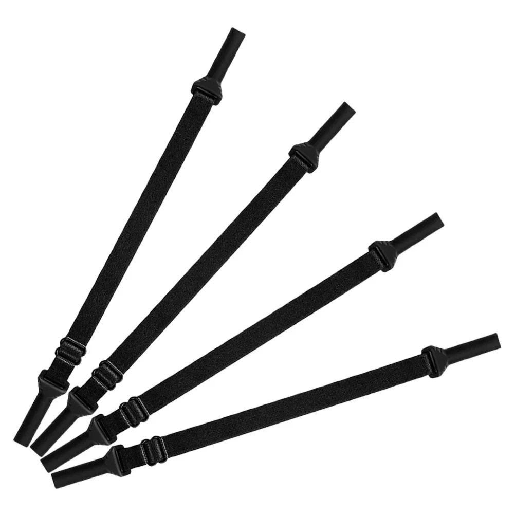 

4Pcs Adjustable Eyeglass Strap Anti Slip Elastic Sports Holder Secure Neck Hanging Glasses String for Running Kids Adults