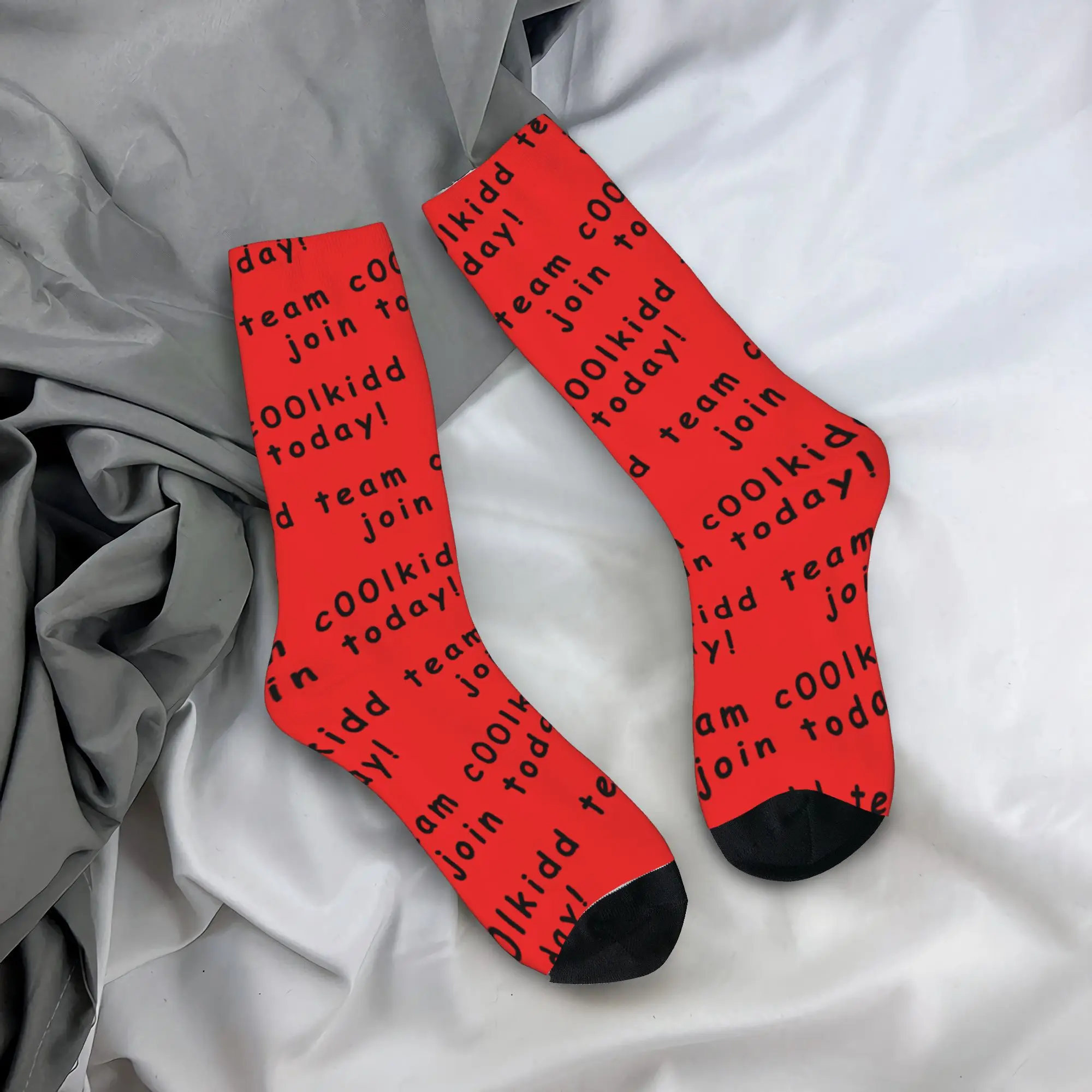 

Team c00lkidd Join Today Outfits Men Women Socks Cozy Sport Middle Tube Socks Cotton Best Gifts