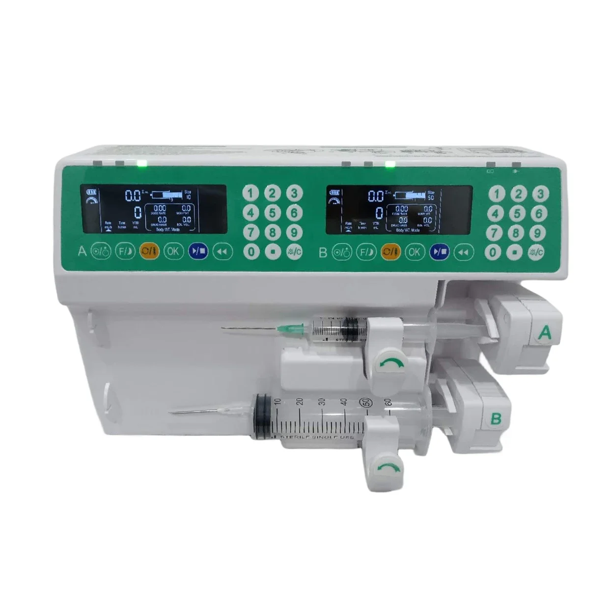 Veterinary Equipment Injection Pump Double Channel Medical Syringe Infusion Pump