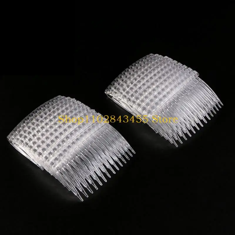 49MC Hair Side Combs Hairpins Barrette Bridal Wedding Veil Combs DIY Hair Accessories
