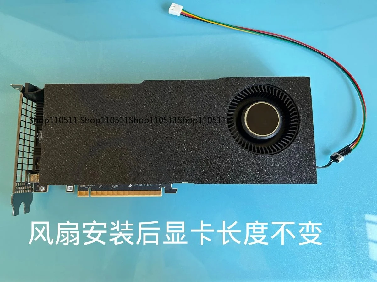 suitable for AMD Mi50 Graphics Card Cooling Modification Built-in Turbo Fan