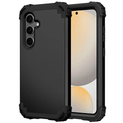 Heavy Duty Hybrid Sturdy Armor Defender High Impact Shockproof Protective Case For Samsung Galaxy S24 FE 5G Cover 2024
