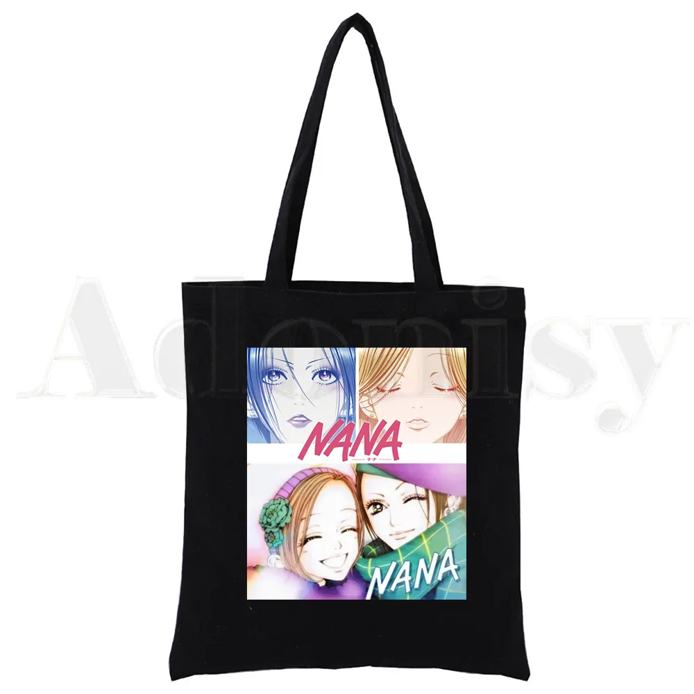 Hot JapanAnime Nana Osak Kawaii Ren Honjo Manga Large Capacity Storage Handbag Shoulder Bag Tote Reusable Student Bookbag