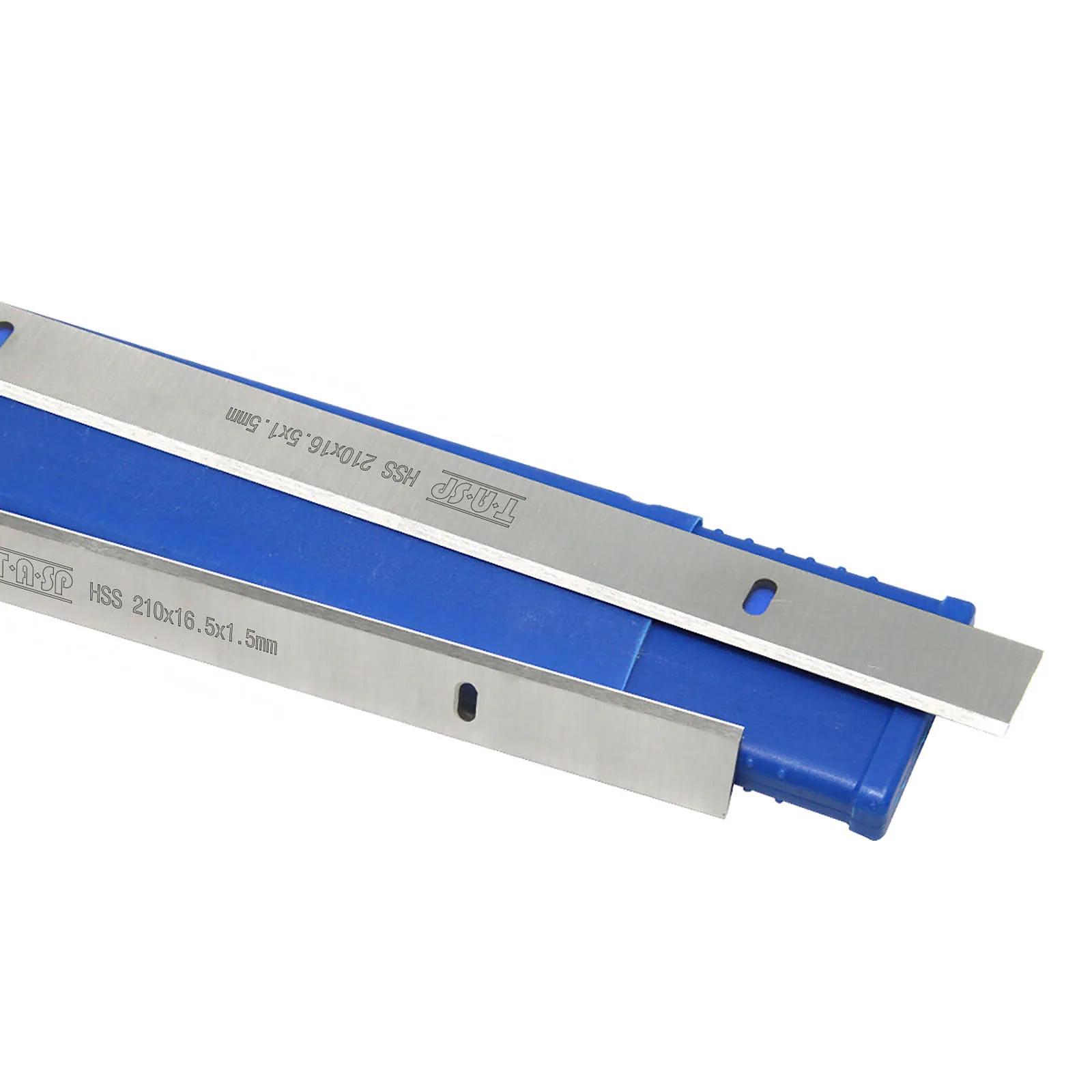 TASP 2 Pairs 210mm HSS Wood Planer Blades 210x16.5x1.5mm Thicnknesser Knives for Einhell TH-SP 204 TC-SP 204 ERBAUER 052