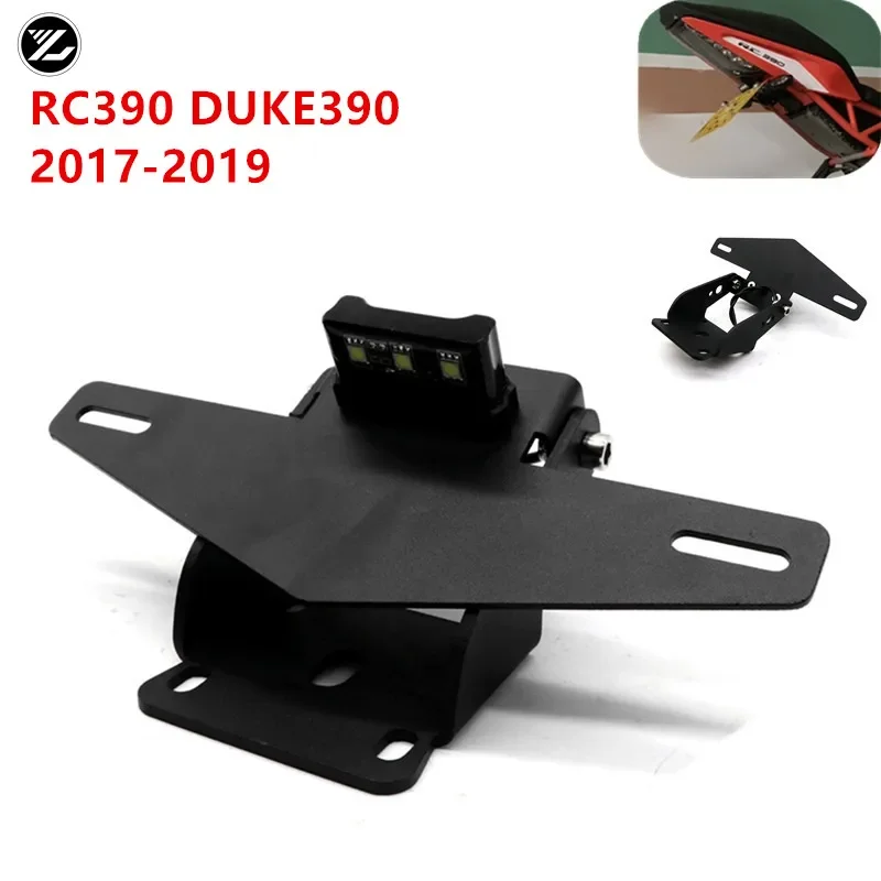 Para RC 125 200 390 RC125 RC200 RC390 2014-2021 soporte para matrícula de motocicleta guardabarros eliminador Accesorios