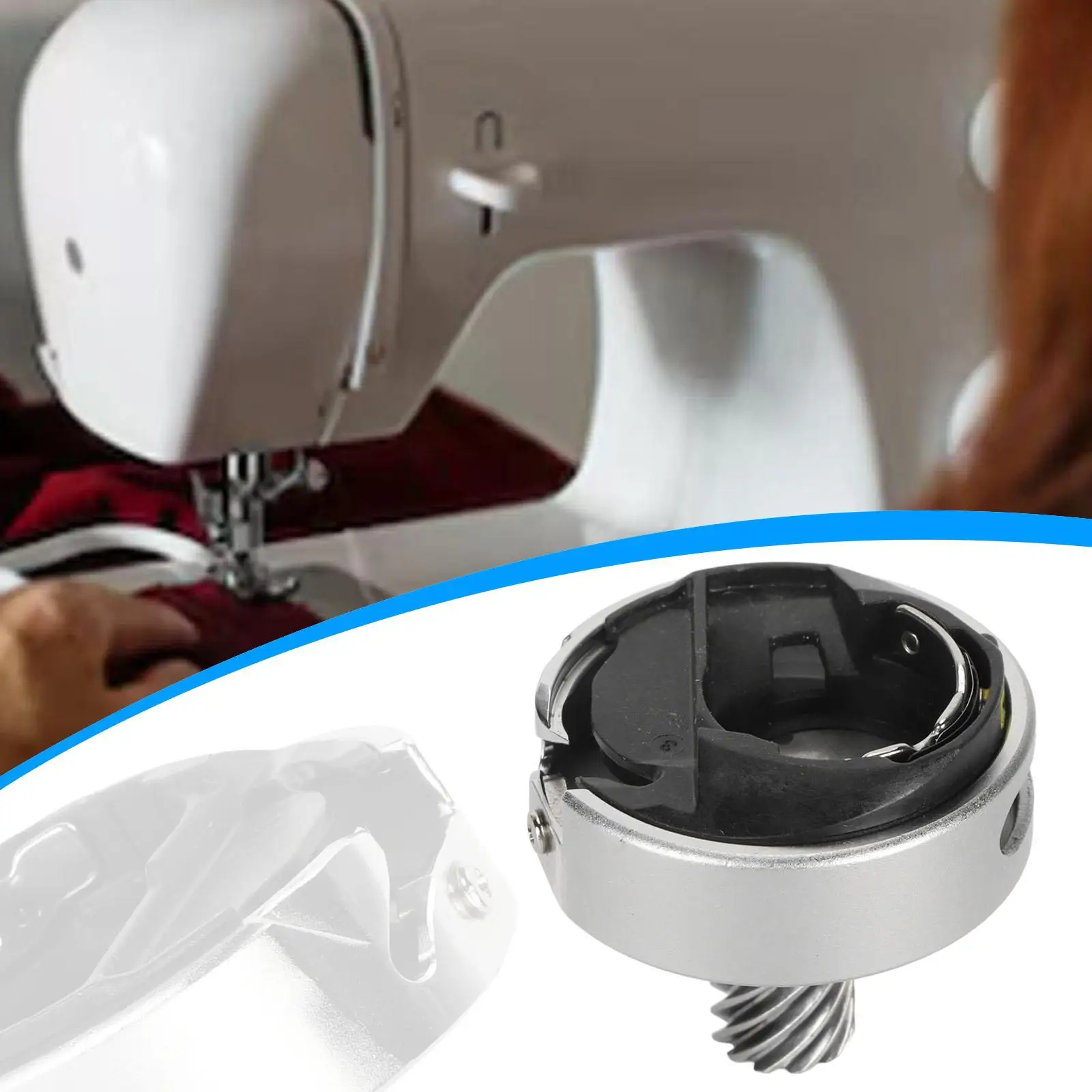 

Комплект аксессуаров для бытовых швейных машин: шпульный колпачок и шпулька, простая сборка, для моделей NX200LE, RS250, XL2140, Q9000, PE770