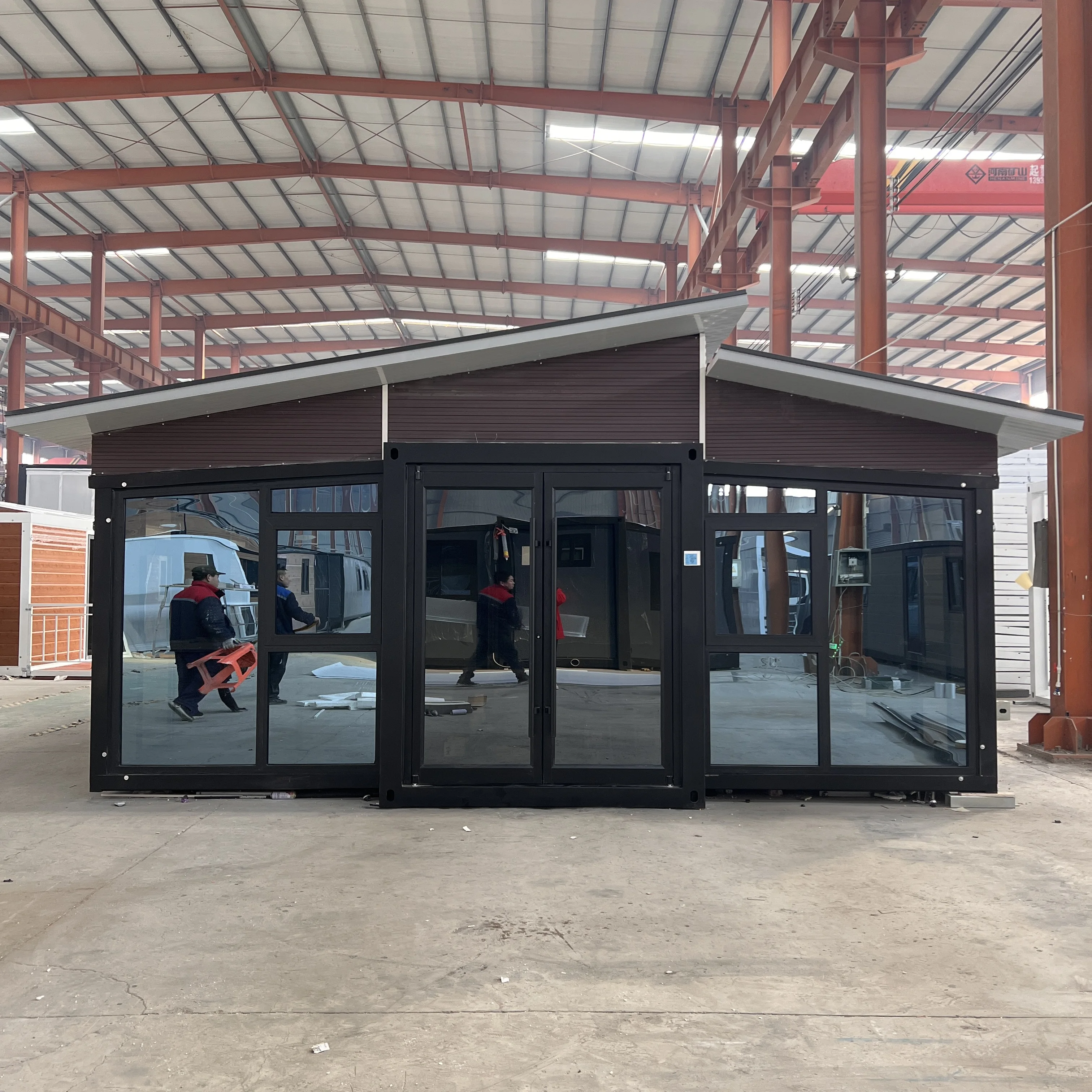 Luxury, Minimalist & Elegant Prefabricated Integrated House | Expandable Container Studio, Apartment, Kitchen, Bedroom
