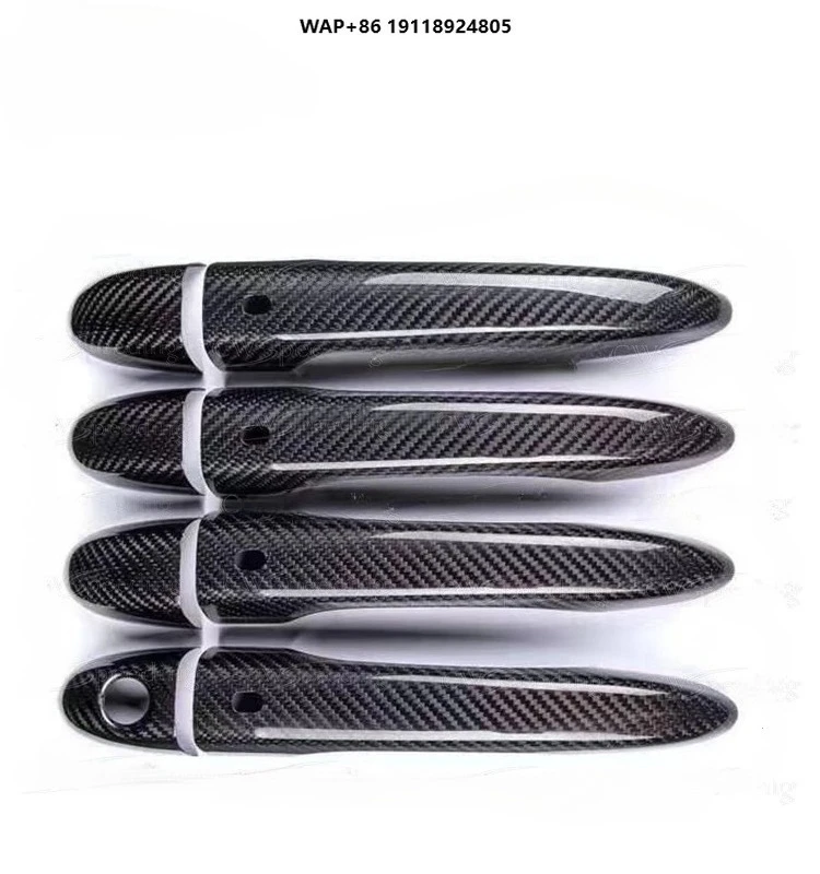 

Высококачественная роскошная накладка на дверную ручку из углеродного волокна для высококачественного комплекта кузова QUATTROPORTE.