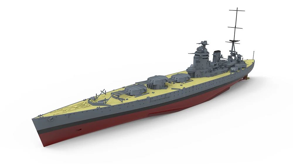 Meng PS-001 1/700 Royal Navy Battleship HMS Rodney 29 Super war Hobby Toy Modelo de plástico Kit de montagem de construção presente