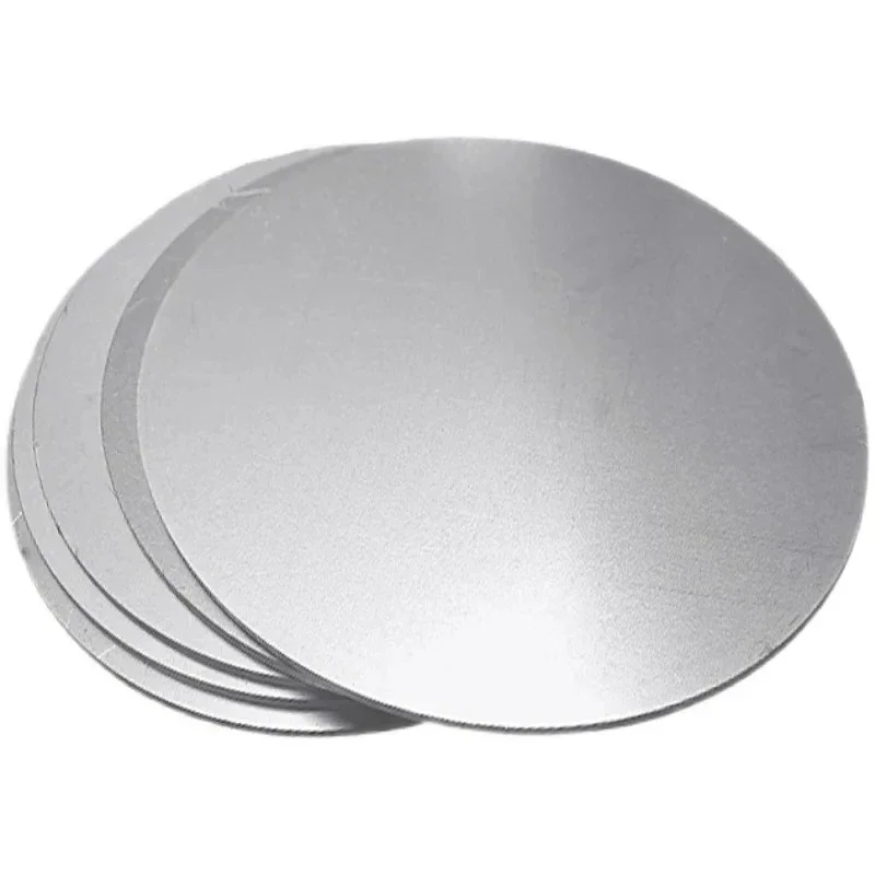 Diameter 100-300mm Aluminum Circular Plate Aluminum Disc Thickness 1.0/1.5/2.0/2.5/3.0-8.0mm Accept  Customized