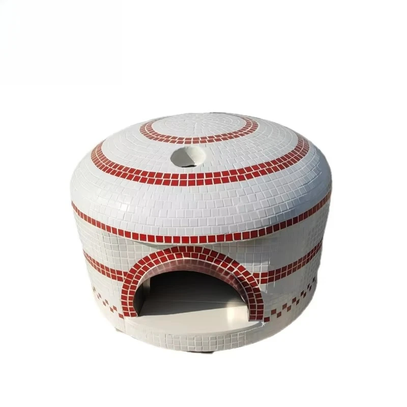 hj-Large Commercial High Quality Wood Fired Pizza Oven Outdoor Kitchen Pizza Oven for Roasting and Pizza@