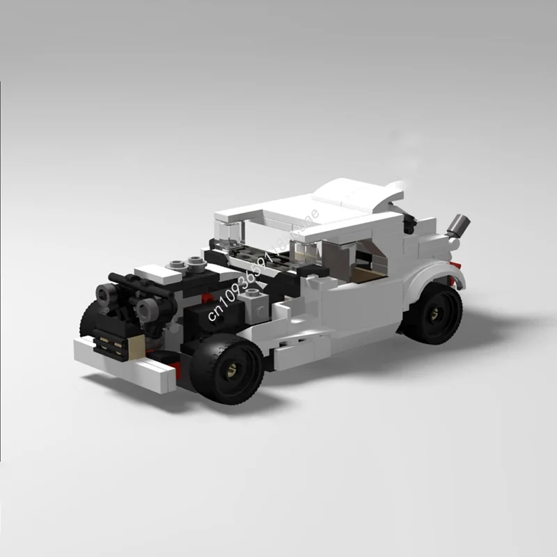 

209 деталей MOC Hot Rod Modex X City Champions, конструктор, развивающая игрушка, креативный подарок на Рождество для детей