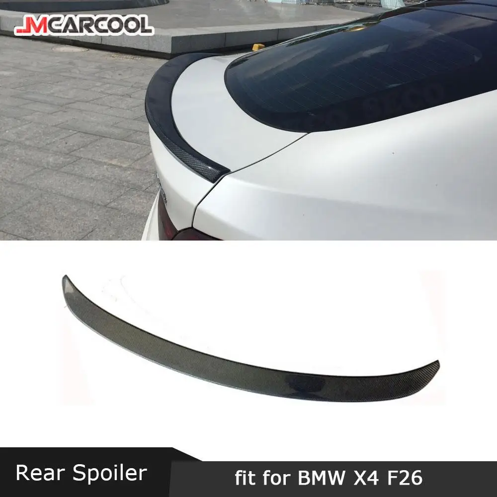 

For BMW X4 F26 M-Sport M-TECH 2014-2017 Rear Spoiler Carbon Fiber / FRP 3D Style Boot Trim Exterior Decoration Wings Car Styling