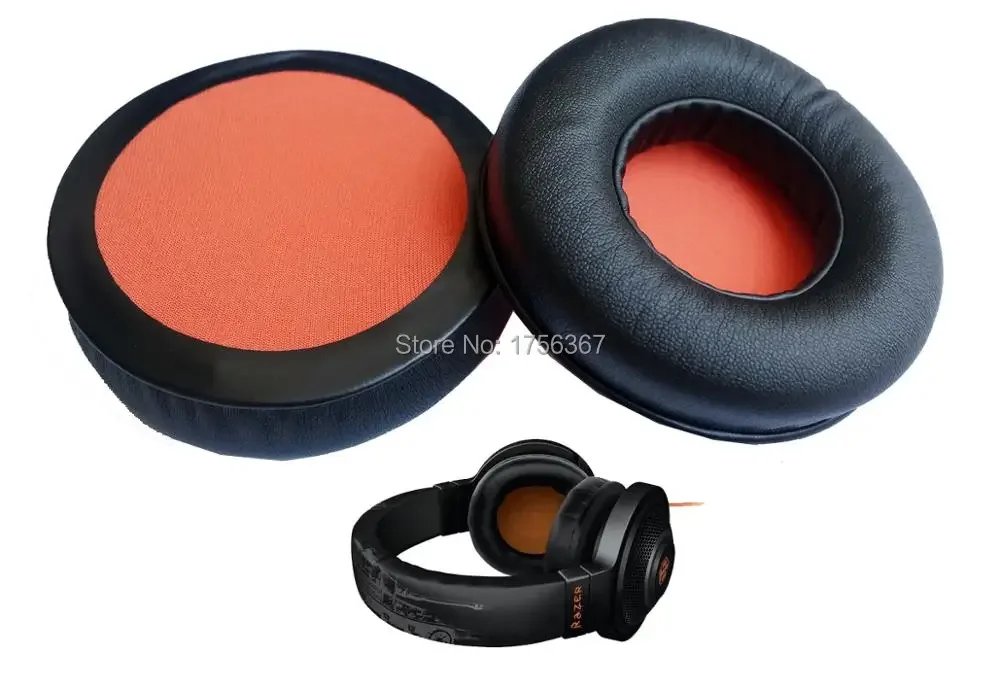 

Ear pads replacement cover for Razer Kraken PRO Gaming headphones & Razer Kraken Pro Over headset World of Tanks edition earmuff