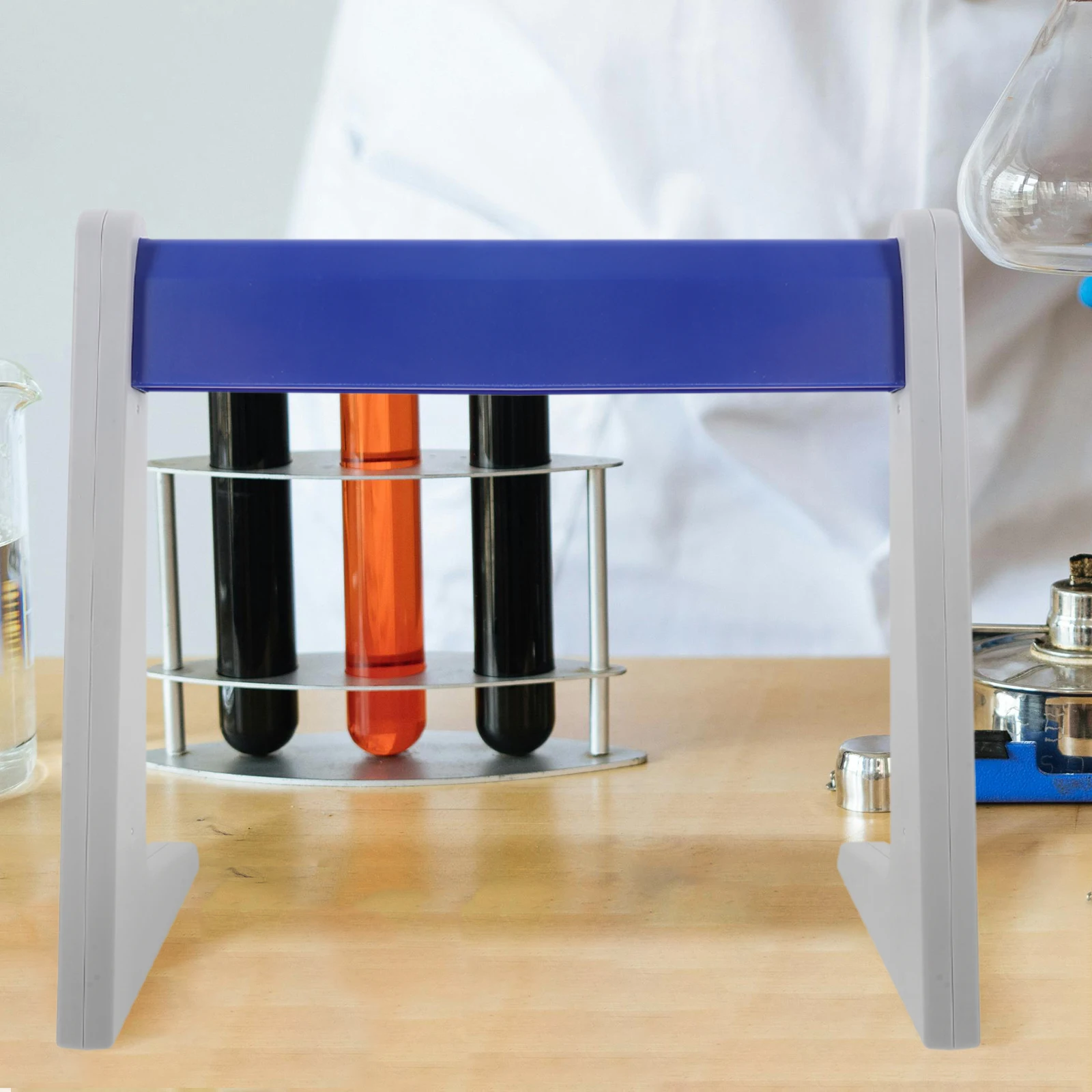 

Pipette Stand Plastic Organizer Rack Lab Holder Carousel Storage Container Laboratory Hospital Easy